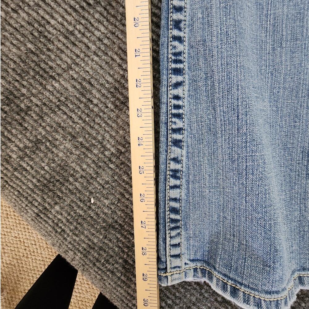 Aeropostle Vintage Y2k Womens 30" Denim Distressed Hailey Skinny Flare Jeans - Picture 8 of 10
